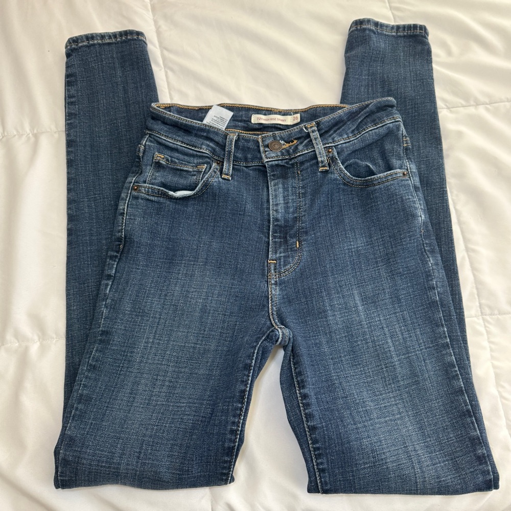 Levi’s High Rise Skinny Jeans